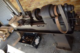 Vintage Metalworking Lathe Single Phase 8ft long