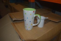 *Box of White Filters for Teapots, and Hot Chocolate Mugs