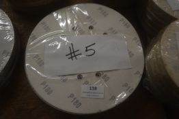 50x Assorted 180/240 grit Drywall Sanding Discs 225mm 9”