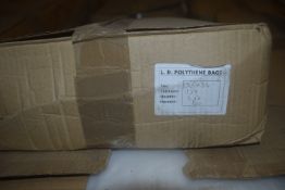 *3x Boxes of Clear Poly Bags