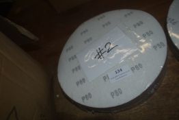 50x Drywall Sanding Discs 225mm 9” 80-grit