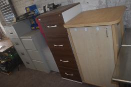 *Mixed Lot Including 5x Assorted Filing Cabinets, Airer, etc.