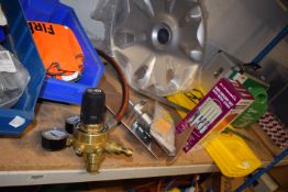 Contents of Shelf to Include Assorted First Aid KLIts, Hi-Vis, Cutlery Set, etc.