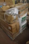*Pallet of Assorted Coveralls and Abrasives
