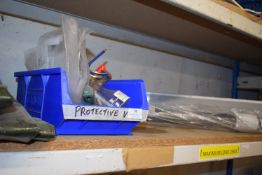 Mixed Lot Including Drain Rod Set, Small Tarpaulin, etc.