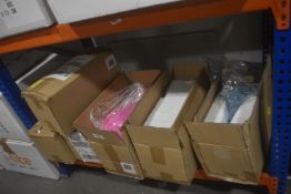 *6x Assorted Glass Teardrop Ornaments