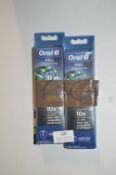 *Oral-B Pro Electric Toothbrush Heads 2pk
