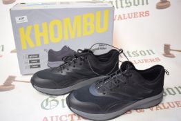 *Khombu Men’s Black Waterproof Hiker Trainers Size: 11