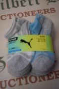 Puma Kid’s Low Cut Socks Size: 12-1.5