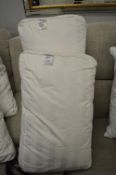 *Pair of Snuggledown Polyester Pillows