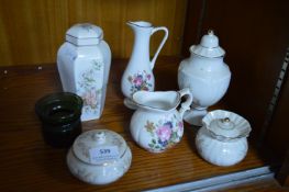 Decorative China Pots and Jugs etc.