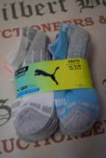 *Puma Drycell Socks 10pk Size: 2.5-5