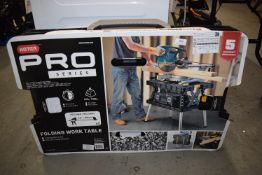 *Keter Pro Series Folding Work Table