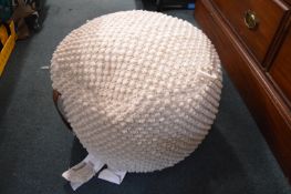 *Nourison Drum Pouffe