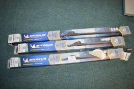 *3x Michelin Hydro Edge Windscreen Wipers