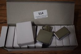 *10x Refillable Zippo Style Lighters
