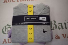 Jack Wills Kid’s Classic Polo 2pk Size: 6-7 years