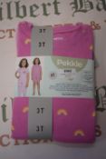 Pekkle Kid’s 4pc Pyjama Set Size: 3 years