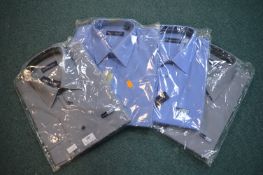 4x Double Two Men’s Shirts Size: 16.5” collar