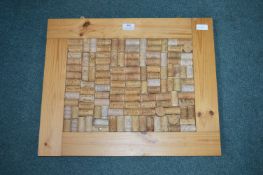 Framed Wine Corks