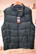 *Crew Clothing Green Padded Gilet Siuze: M