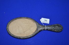 Scrap Hallmarked Silver Dressing Mirror (AF)