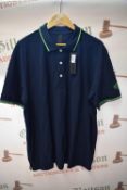 *Replay Navy & Green Polo Size: XXL