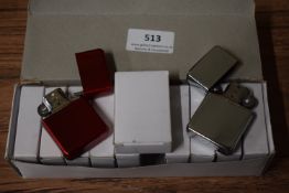 *10x Refillable Zippo Style Lighters