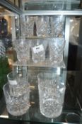 Cut Glass Lead Crystal Tumblers