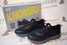 *Khombu Men’s Black Waterproof Hiker Trainers Size: 9