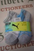 Puma Kid’s Low Cut Socks Size: 12-1.5