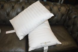 *Pair of Hotel Grand Feather & Down Pillows