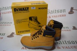*DeWalt Mason Tan Steel Toecap Work Boots Size: 7