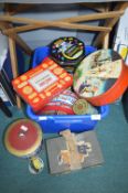 Collection of Vintage and Decorative Tins
