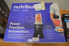 *Nutri Bullet Pro +1200 Blender