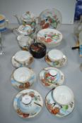 Chinese Eggshell Tea Set etc.