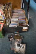 CDs and LP Records
