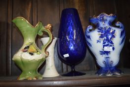 Vintage Glass & Pottery Vases