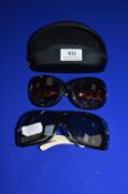 2x Pairs of Sunglasses Including Lipsy