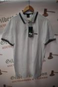 *Boss White Polo Size: XL