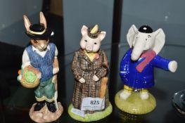 3x Beswick Animal Character Figures