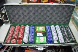 Casio Poker Set with Aluminium Flight Case