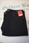 *Buffalo High Rise Black Denim Jeans Size: 12