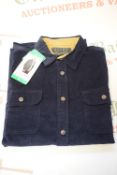 *Jachs Navy Cord Shacket Size: XL