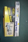 Precision Mitre Saw & Shoe Rack