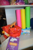 *Puddle Jumper Swimming Aid, Goggles, and X-Shot Water Foam Blasters