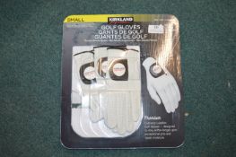 *Kirkland Golf Gloves 3pk Size: S