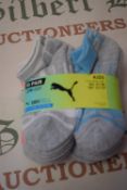 Puma Kid’s Low Cut Socks Size: 12-1.5