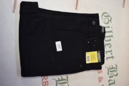 *Buffalo High Rise Black Denim Jeans Size: 10