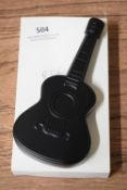 *5x Black Guitar Hip Flasks